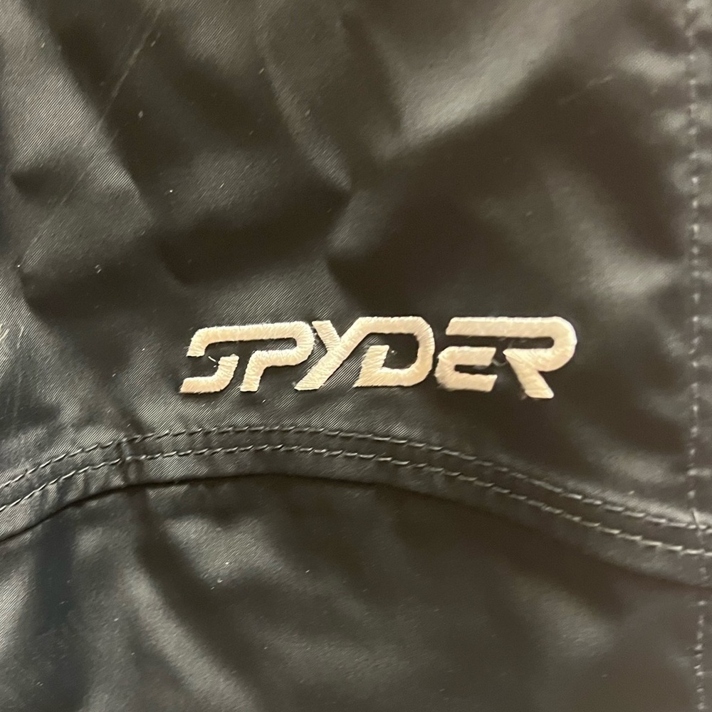 Spyder black ski pants, size 8